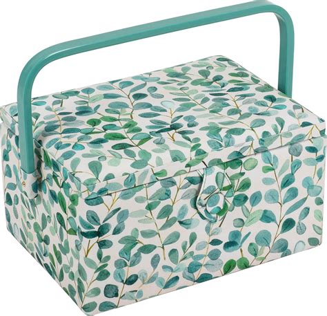 amazon metal sewing box|sewing baskets for adults clearance.